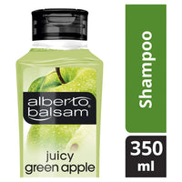 Alberto Balsam Juicy Green Apple fresh and fruity fragrance Refreshing Shampoo gentle cleansing hair care for all the family 350 ml