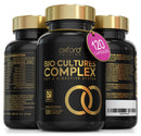 Oxford Origins Advanced Probiotics for Gut Health | Made in the UK | Scientifically Formulated Pre & Probiotic Gut Health Supplements | Capsules with 5 Billion Bacterial Cultures, 100 Billion CFU/g | 120 Capsules