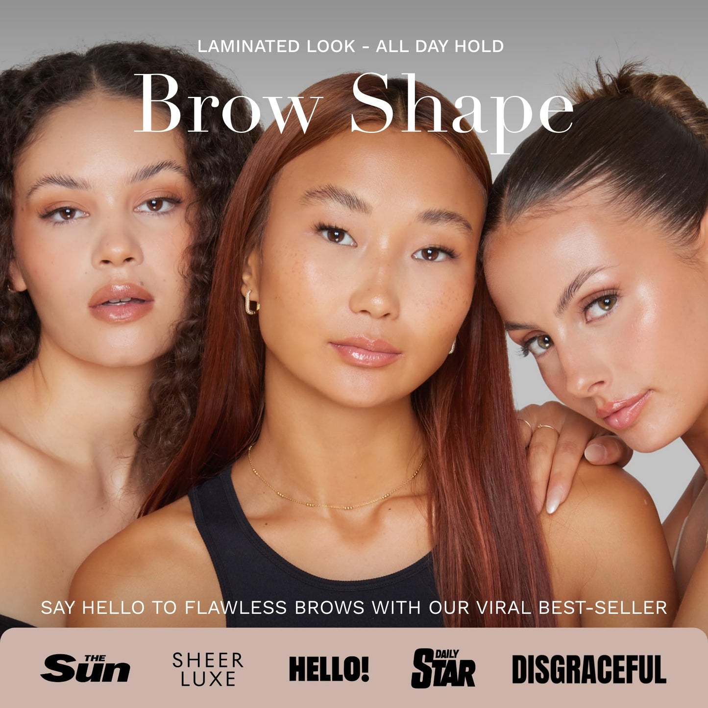 byellie Byellie Brow Shape 30ml, Super Strong Clear Eyebrow Gel, Define, Shape & Hold All Day, No White Cast or Residue, Easy to Use Laminated Look, Natural Makeup, Vegan & Cruelty Free