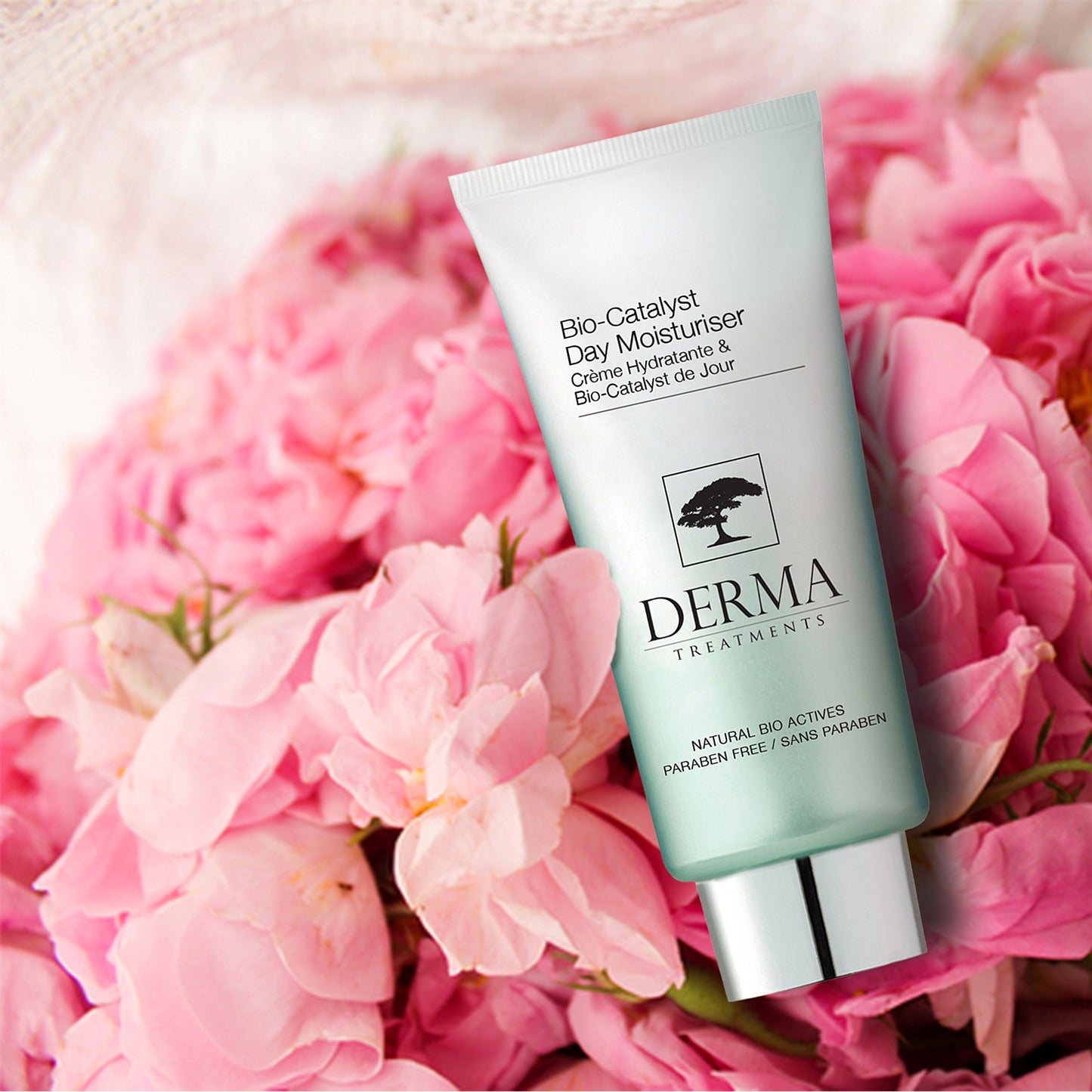 Derma Treatments Bio-Catalyst Day Moisturiser with Vitamin E & Coconut Oil aims to work as an anti-oxidant to deeply hydrate and renew the skin 50ml