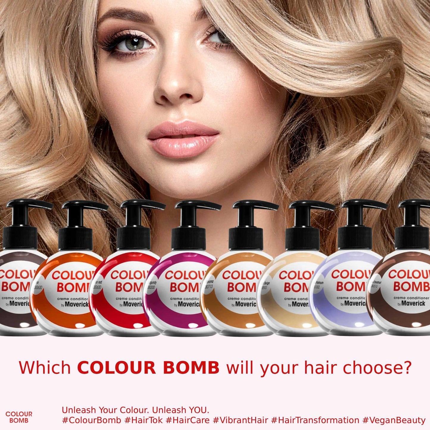 Colour Bomb by Maverick Light Beige Colour Depositing Conditioner 250ml