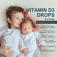 PROHEALTH ProHealth 10 UG 120 Drops- Daily Vitamin D3 Supplement for Infant and Young Children (Pack of 3)