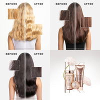 Kérastase Gloss Absolu Shampoo for All Hair Types, with Glycolic Acid, Hyaluronic Acid & Wild Rose 250ml