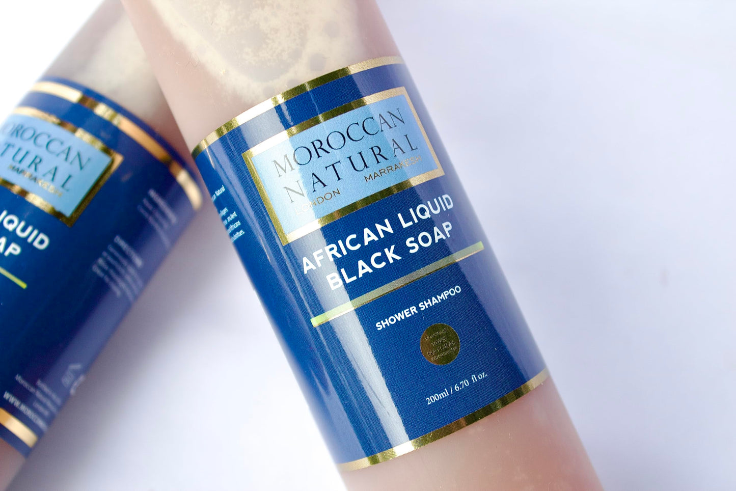 Moroccan Natural: African Liquid Black Soap (200ml) - Helping Communities across Africa