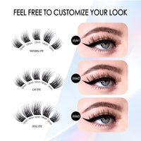 PURELEOR Lash Clusters 60 PCS Cluster Lashes Individual Lashes Extensions 10-16mm DIY Eyeashes Extensions Volume Wispy Soft False Eyeashes
