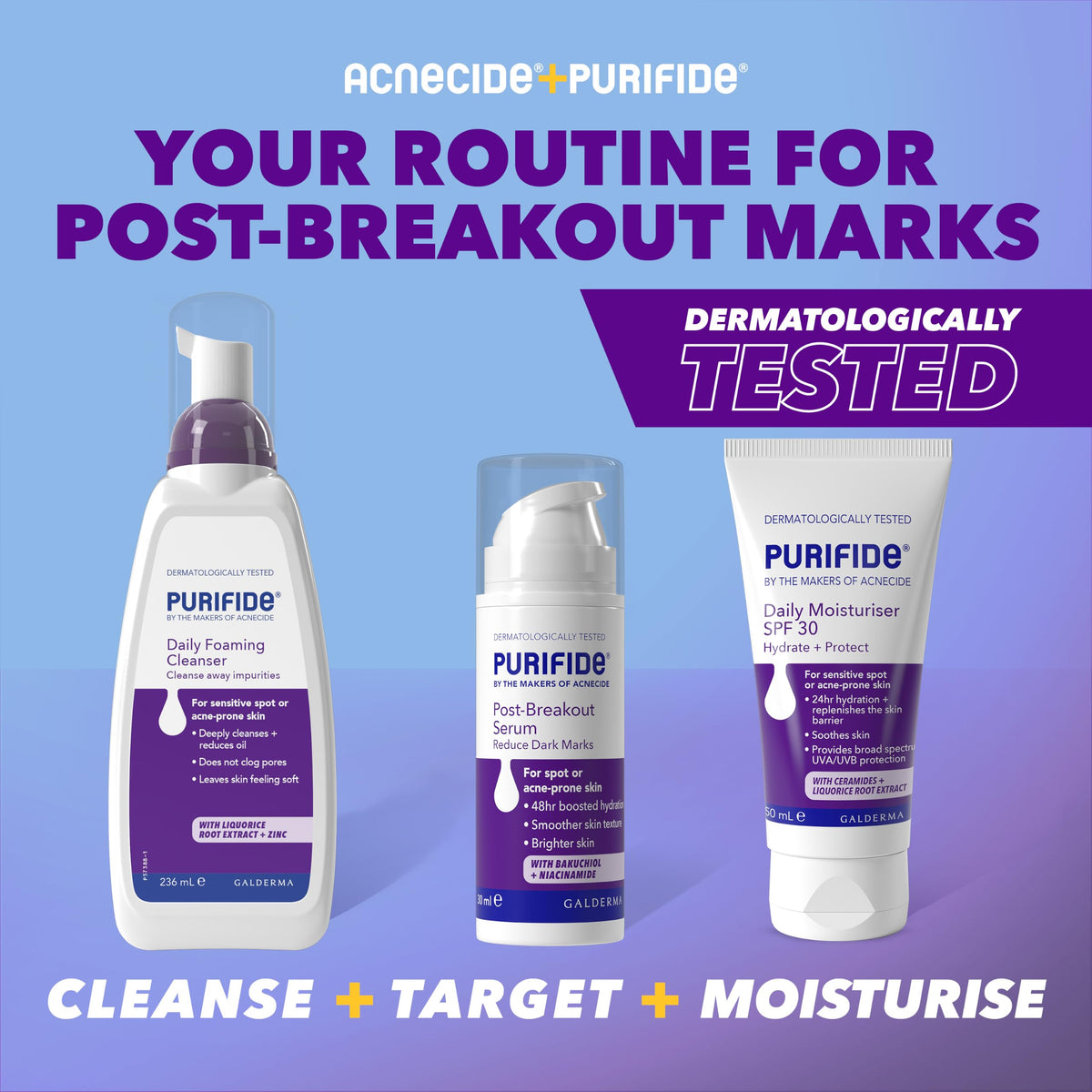 Purifide by Acnecide Post-Breakout Serum 30ml