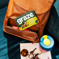 GRAZE Graze Punchy Chilli and Lime Nutty Protein Power - Vegan Snacks, Low calorie snacks - Natural Flavours - Packaging may vary - (9 x 38g Snacks)