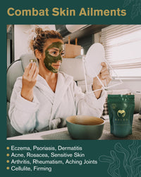 AALGO Seaweed Powder - Aalgo Skincare Organic Seaweed Sourced from Nutrient-Rich Atlantic Ocean - Gives Comfort from Skin Issues with Regular Use - Deeply Hydrates & Nourishes the Skin - 600 g