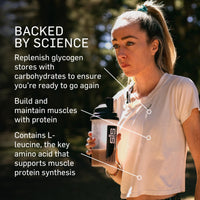 Science In Sport REGO Rapid Recovery Protein Powder, Strawberry Protein Powder with Added L-Leucine, Vitamins and Minerals for Muscle Recovery, 10 Servings, 500g