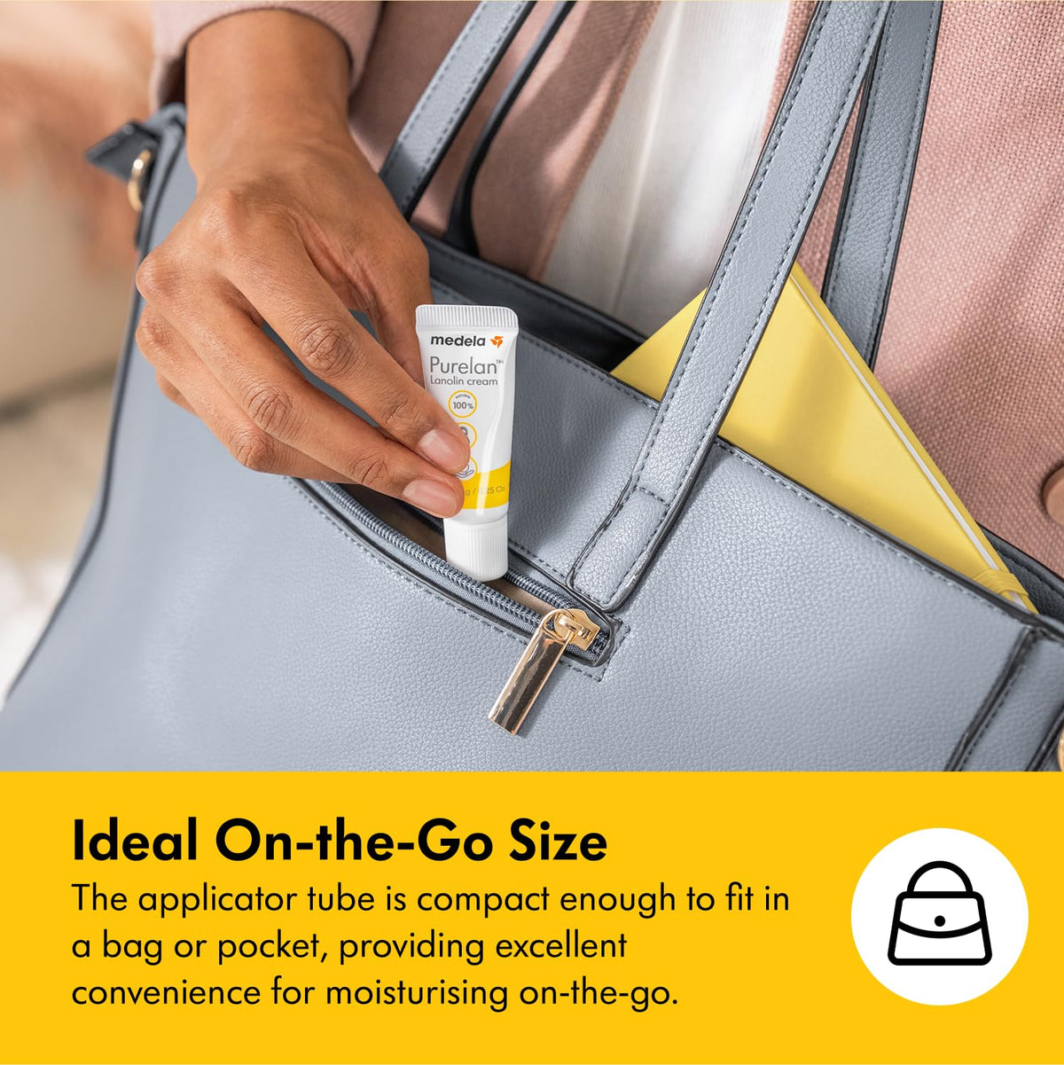 Medela Purelan Lanolin Nipple Cream, Fast Relief for Sore Nipples and Dry Skin, Made with Natural Ingredients, Hypoallergenic and Dermatologically Tested, Formulated Without Fragrance, 37 g