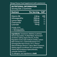 Bio Mirco Ashwagandha Gummies, High Strength, Calm Complex, Ashwaganda Gummy Cortisol Reducing Supplements, Vitamins for Stress & Anxiety Relief, Emotional Balance, Mood Support, Sleep Gummies for Adults, Vegan