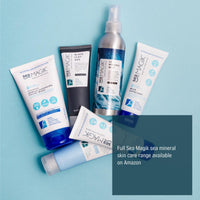 Sea Magik Black Clay SOS Natural Dead Sea Mud Mask for brightening dull skin.