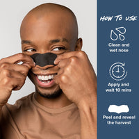 Bioré Charcoal Pore Strips - Pack of 6