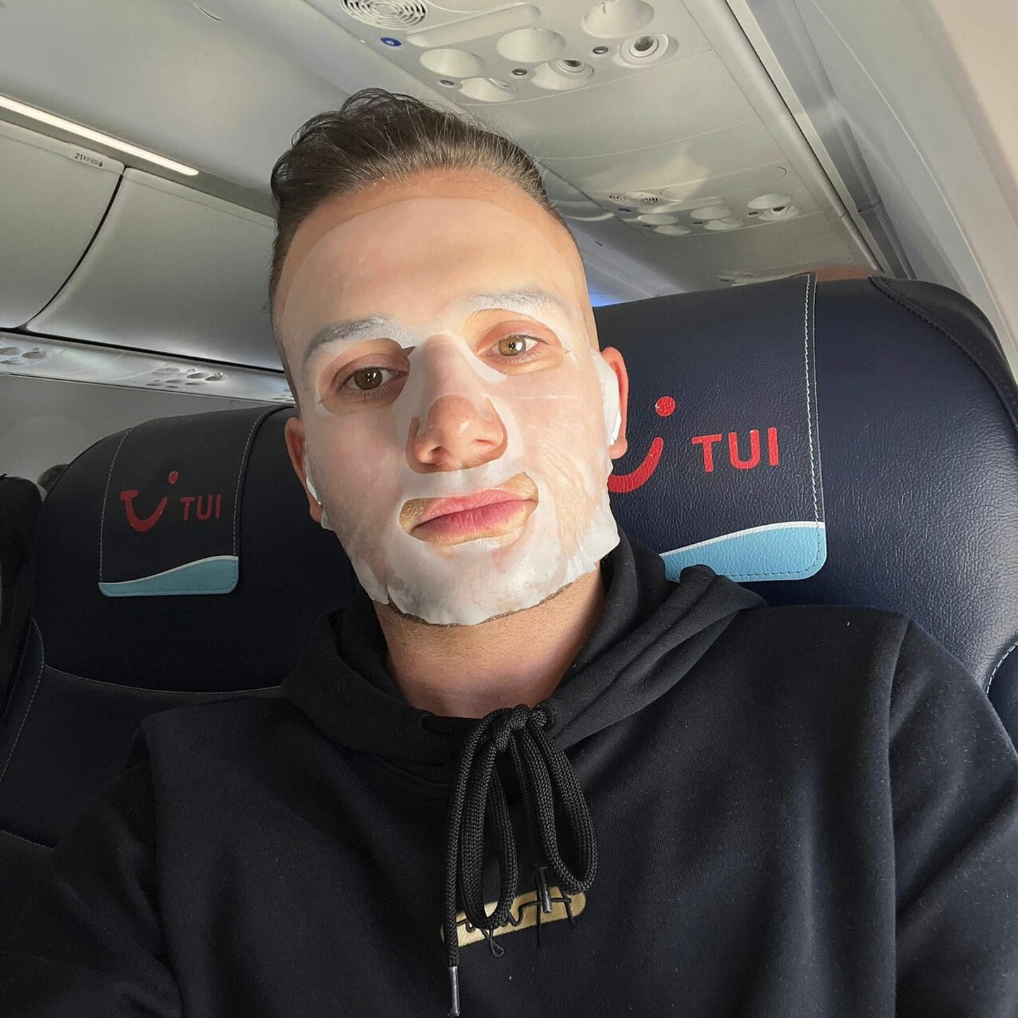 BEAUTYPRO SUPER HYDRATING Travel Face Sheet Mask | Face Masks Skincare | 100% Plant Based | Vegan | Sheet Mask | 100% Biodegradable | Plant Based Formula | Hyaluronic Acid