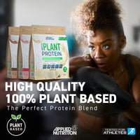 Applied Nutrition Critical Plant Protein - Vegan Protein Powder, Plant Based Supplement (450g - 15 Servings) (Vanilla)