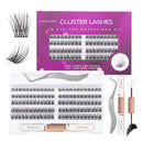 ocean pearl Ocean Pearl Cluster Lashes Kit 120PCS Lashes Individual Cluster 10-16mm DIY Lash Extension Kit Natural Eyelash Clusters Thin Band False Eyelashes Lash Clusters Kit with Bond and Seal-DM23
