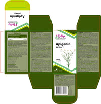 Tulip BioPharma Apigenin 100mg 120 Capsules, 3rd Party Lab Tested, High Strength Supplement, Gluten and GMO Free