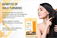 Herbs Botanica Wild Turmeric Powder For Face Reduces Acne, Face Mask, Dark Spots, Hyperpigmentation, Smooth Skin, Kasturi Manjal, Kasturi Turmeric, Aromatic Turmeric 150 Gms / 5.30 Oz