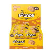 Bounce Protein Peanut Balls, Filled With A Nut Butter Centre, 12 x 35g Individual Protein Balls