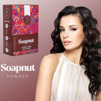 AATMANA Soapnut Powder | Reetha | Aritha Powder for Natural Hair Care | Ayurvedic Hair Cleansing Conditioner |for Men & Women 100g