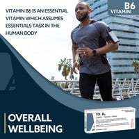 Vitamin B6 by AGEPHA Pharma | 20mg Pyridoxine Tablets | Vitamin B6 Deficiency Tablets for Diabetics and Pregnant | Specially Micronized for Easy Intake | 20 Tablets | Highest Grade EU Quality