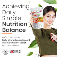 Red Label Health Multivitamin 90 Tablets (3 Months Supply) for Men & Women High Strength Multi Vitamin Supplement for Immune Support & Wellbeing, One a Day Multivitamins