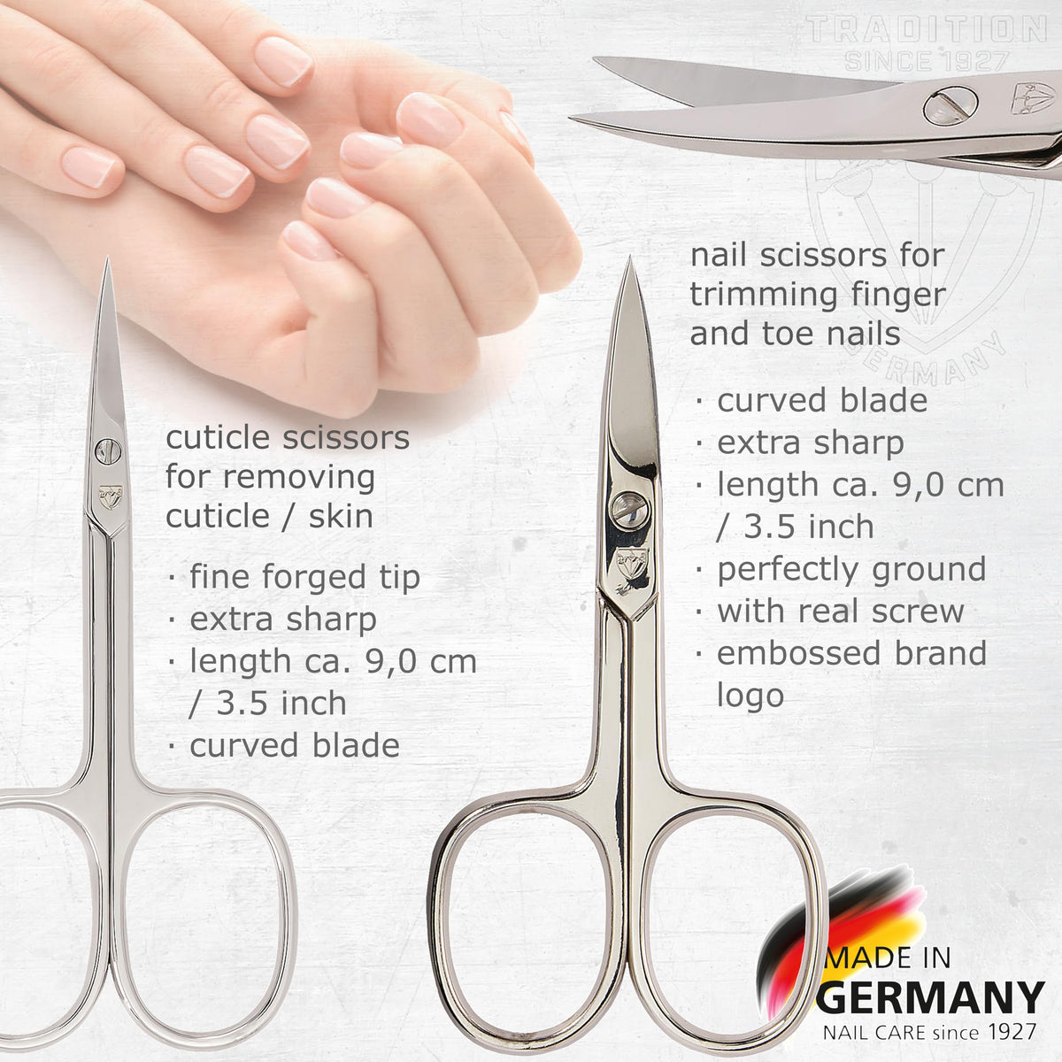 3 Swords Germany - manicure pedicure set kit - brand quality by 3 Swords