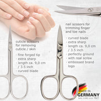3 Swords Germany - manicure pedicure set kit - brand quality by 3 Swords