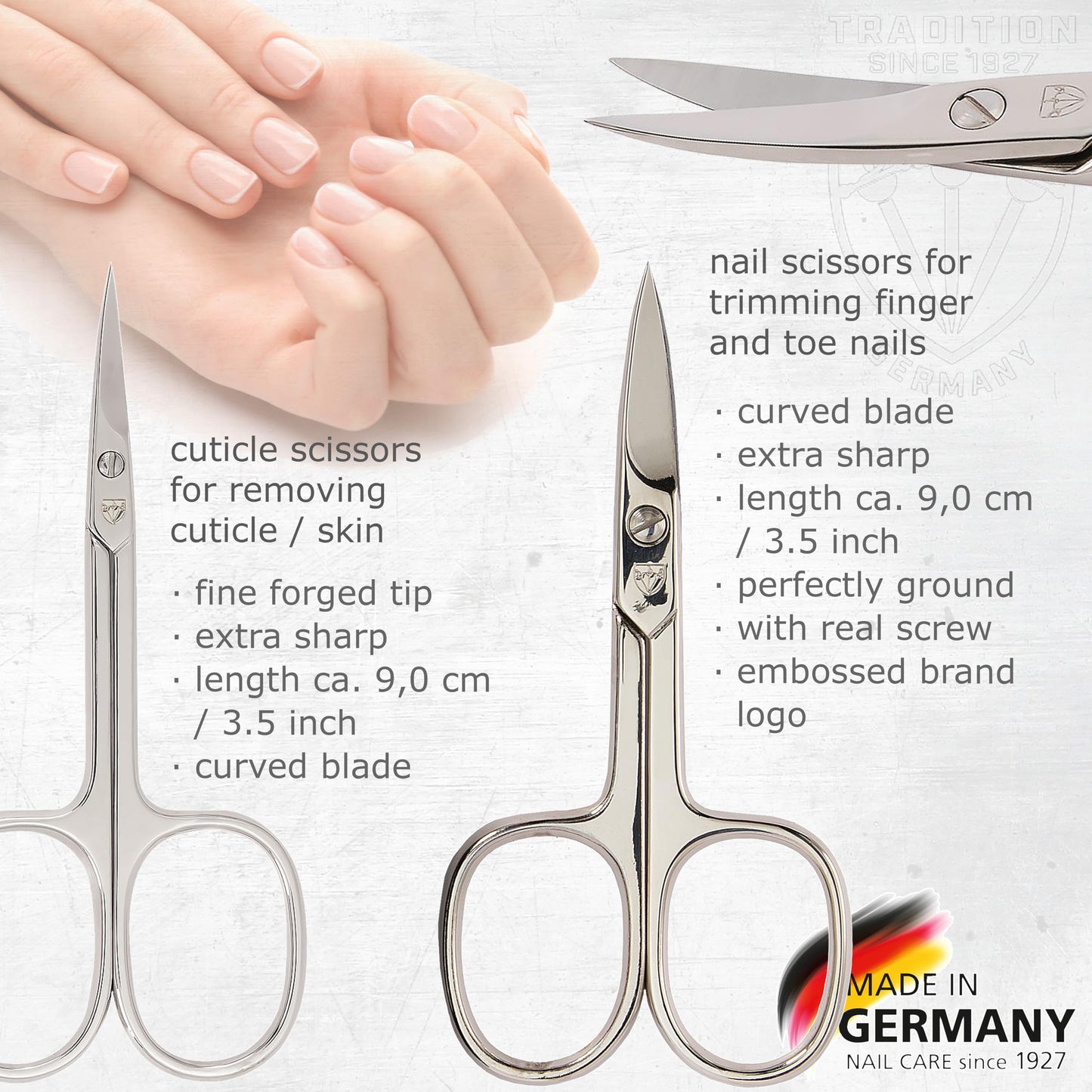 3 Swords Germany - manicure pedicure set kit - brand quality by 3 Swords