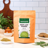 Neemveda Neem Leaf Powder 250 Grams (Azadirachta Indica) for Eating, Organically Grown, Premium Quality Neem Powder