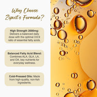 Zipvit Omega 3 6 & 9 Oil 2000mg, 120 Softgels. Source of Alpha-Linolenic Acid. Supports Maintenance of Normal Blood Cholesterol