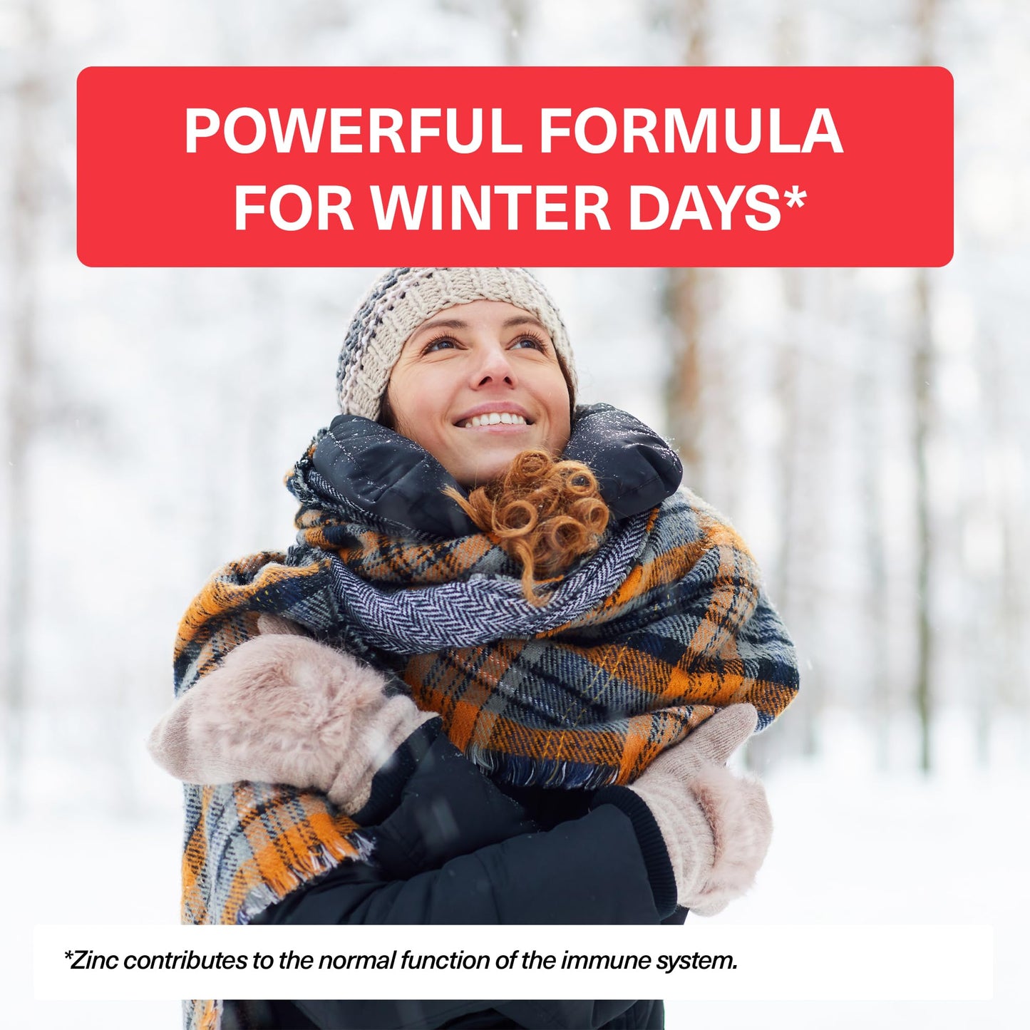 ELEMENTS Elements Winter Rescue – 7-Day Seasonal Defence Formula* with Andrographis, Spirulina Extract, Humic Acid and Zinc for Immune Support, Non-GMO, Gluten Free, 30 Tablets