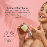 The Edinburgh Natural Skincare Company Ltd. Luxury No.1 Whipped Body Butter | 100% Natural | Intensely Moisturising & Long-Lasting Hydration | Enriched With Shea Butter & Coconut Oil | Edinburgh Natural Skincare