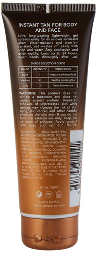 Rimmel Sunshimmer Water Resistant Instant Tan, Easy To Wash Off, Transfer Proof, Streak Free Colour, Medium Shimmer, 125ml