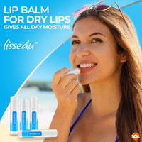 SOL 7pk Unscented Lip Balm Multipack | Lip Moisturiser & Hydrating Lip Balm Stick | Lip Care Lip Balms | Original Lipbalm | Natural Lip Repair for Dry Lips Balm With Vitamin E