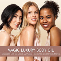 Magic Firming Body Oil, Magic Luxury Body Oil With Lavender & Rosehip, Skin Tightening & Hydrating Body Oils For Arms, Thighs & Abdomen,Lightweight, Non-Greasy Moisturiser For Silky Smooth Skin