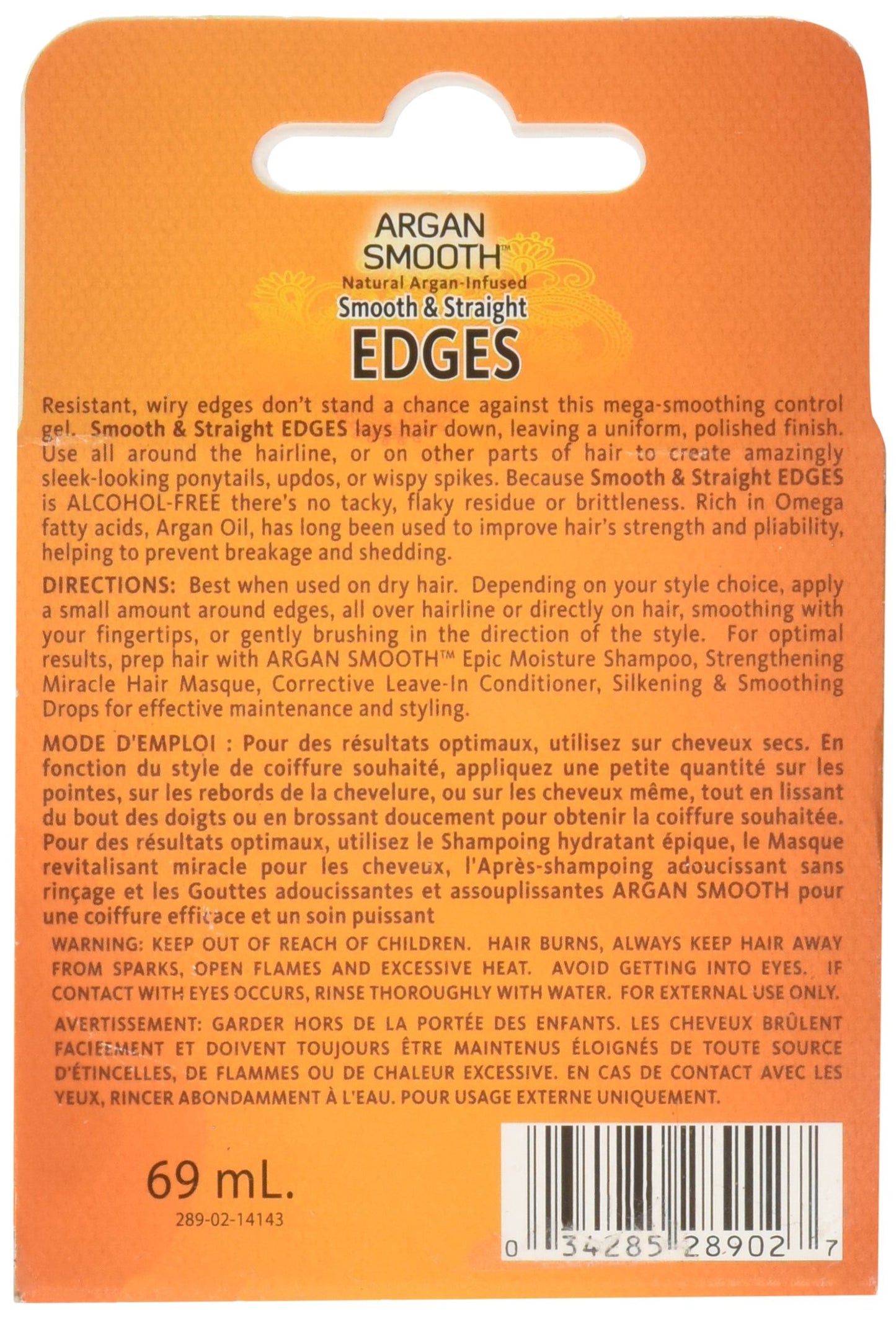 Argan Smooth & Straight Edges with Argan Infused 70 ml