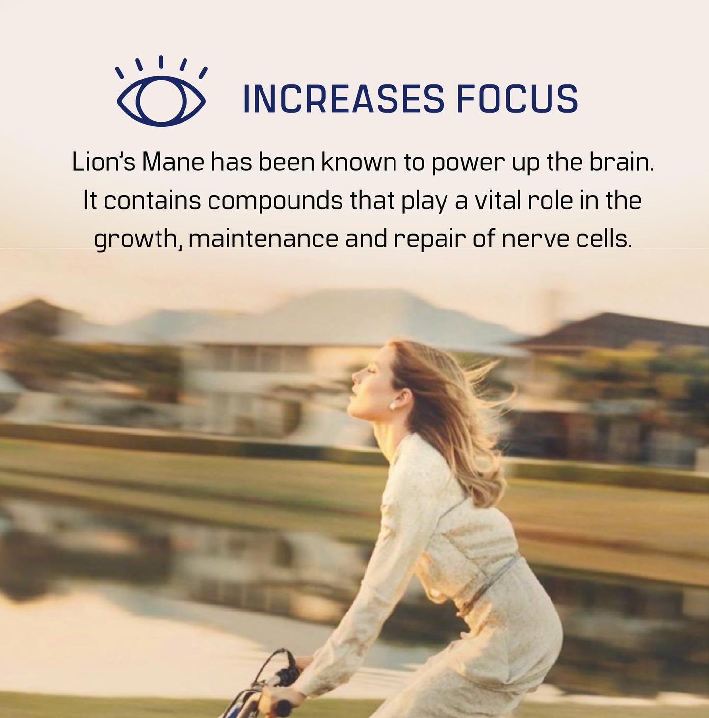 DIRTEA Lion's Mane Mushroom Powder | 2,000mg / Serving | Organic, Vegan & Non GMO | Focus, Memory & Immunity | High Strength Supplement with Zinc | 240g - 120 Servings