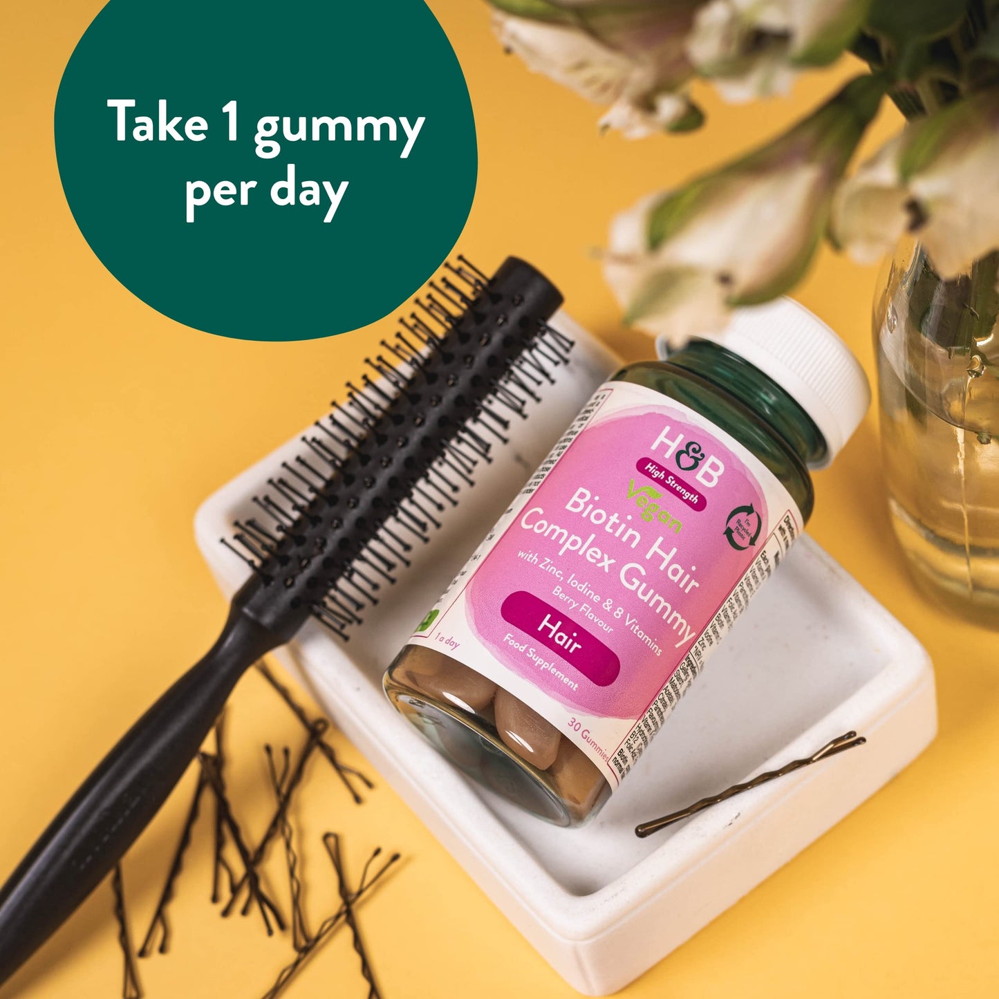 Holland & Barrett Vegan Biotin Hair Complex 30 Gummies