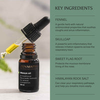 ZEN MAITRI Zen Maitri Nasya Oil – Steroid-Free Ayurvedic Nasal Oil for Sinus & Allergy Congestion, Natural Decongestant Support for Cold & Flu, 30ml