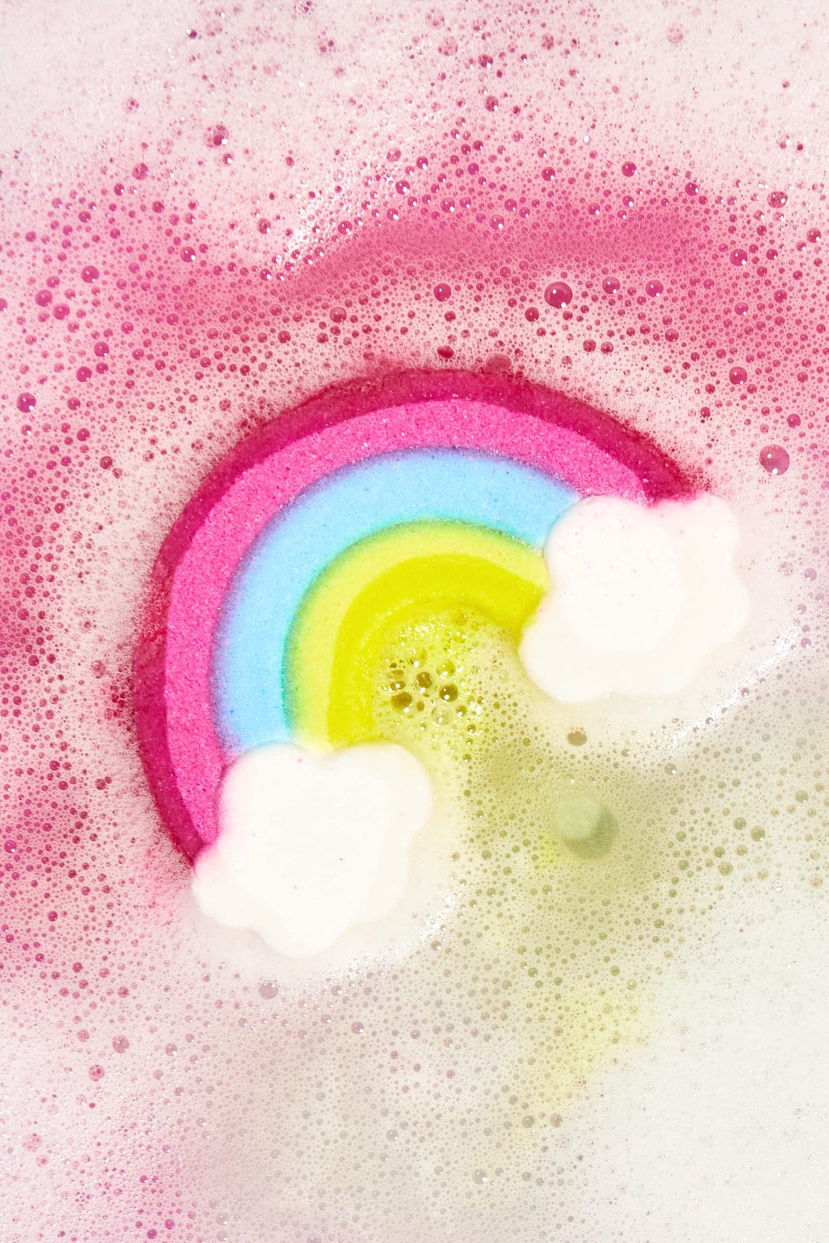 Holler & Glow Holler and Glow Be The Rainbow, Rainbow Shaped Bath Fizzer