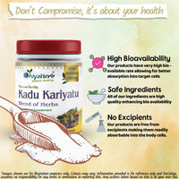 DivyaHerb Kadu and Kariyatu Powder