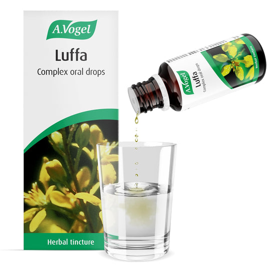 A.Vogel Luffa Complex Drops | Herb Tincture | Extract of 7 Tropical Herbs Including Luffa | Suitable for Vegans | 50ml