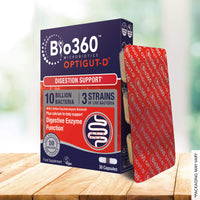 natures aid Natures Aid Bio360 OptiGUT-D (10 Billion Bacteria), from Natures Aid, Digestion Support, 30 Capsules