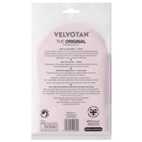Velvotan VELVOTAN Original Double Sided Tanning Mitt - Pink - Self Tanning Applicator for Stain-Free Hands, Washable & Reusable, Use with Any Fake Tan