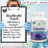 Ayushya Shankhpushpi Capsule, 60 Capsules, Natural