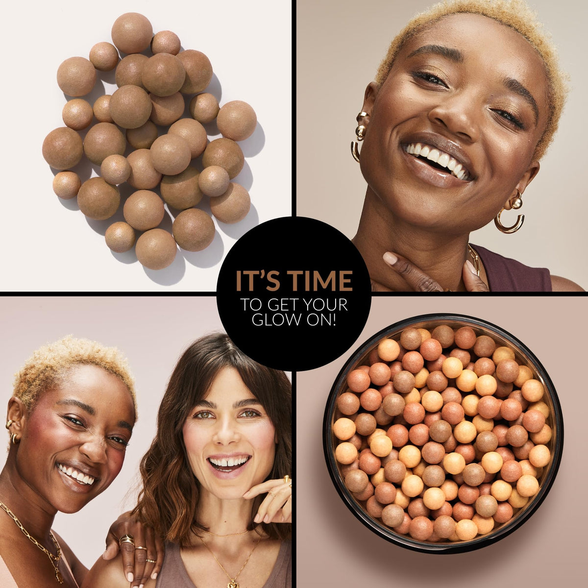 Avon Bronzing Pearls - Deep Bronze, Multi-Shade Pearls with Mineral Pigments for a Buildable Multi-Dimensional Radiant Glow, Suitable for All Skin Tones, Cruelty-Free Face Bronzer, 28g