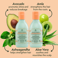 Nature Spell Hair Growth Travel Size Duo, Shampoo & Conditioner, 95ml Each