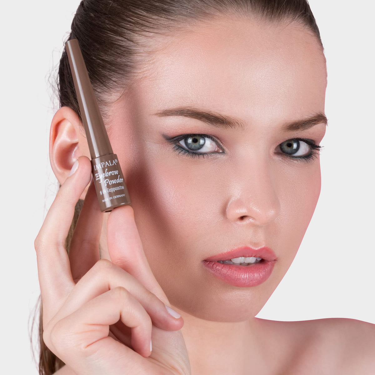 IMPALA Impala Eyebrow Powder Color 01 Mocha long wear with easy applicator