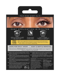 Eylure Luxe Pro Magnetic 10 Magnets Felt Tip Wispy False Lashes